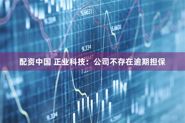 配资中国 正业科技：公司不存在逾期担保